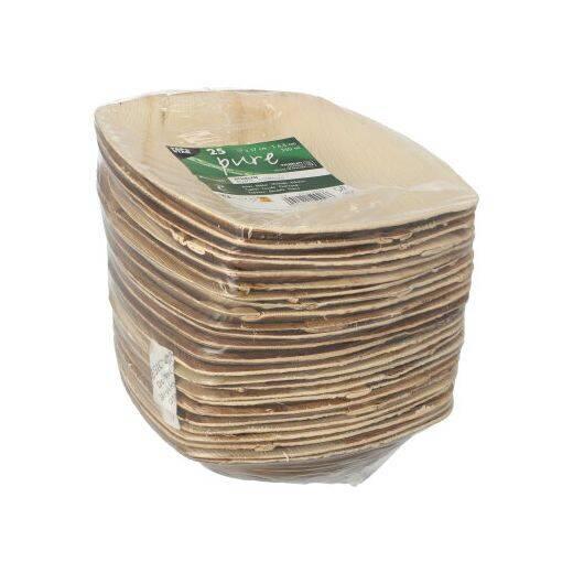 Palm Leaf Bowl "Quadrato" 14 X 14 X 4 200 25 Pcs
