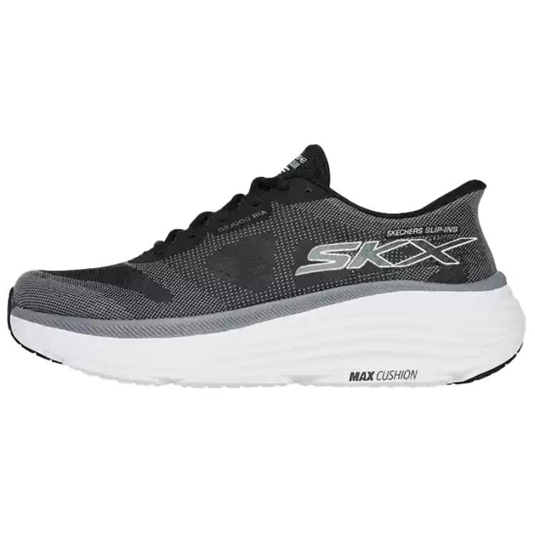 Skechers Comfortable Low-Top Running Shoes Men sneakers Black 220611-BLK 42.5