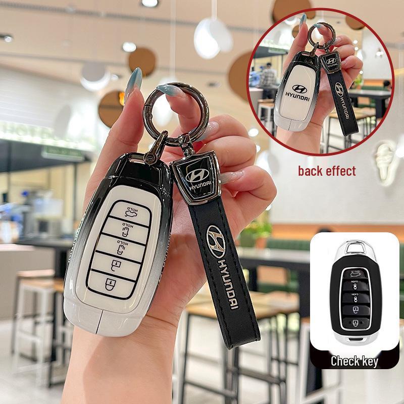 2021-2023 Hyundai CUSTO Key Case: Metal Car Key Buckle Shell