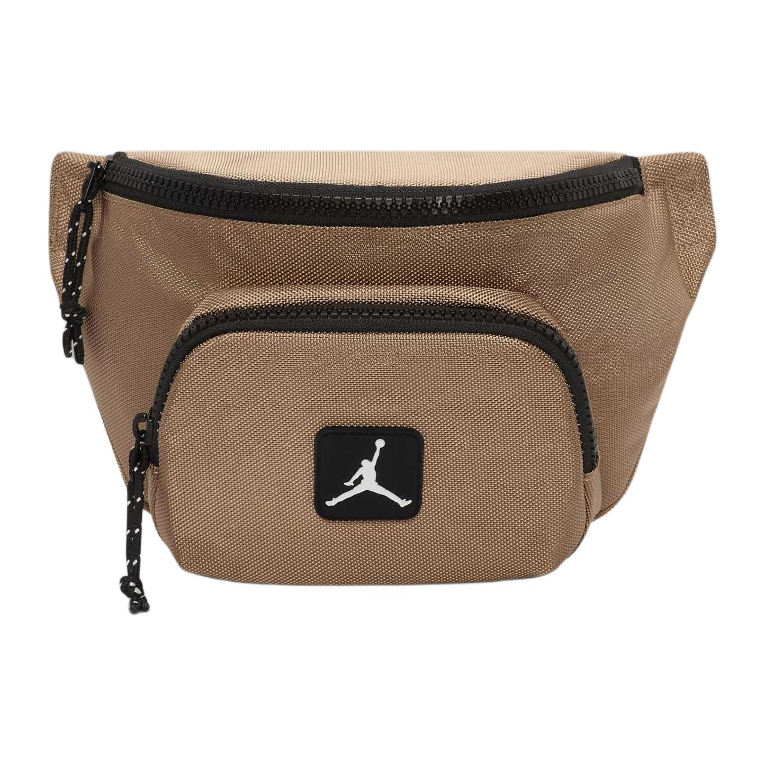 

New Jordan Polyester Crossbody Bag Sling Bag Fanny Pack Regular Unisex Dark Brown HF1892-208 20.3*8.9*16.5CM