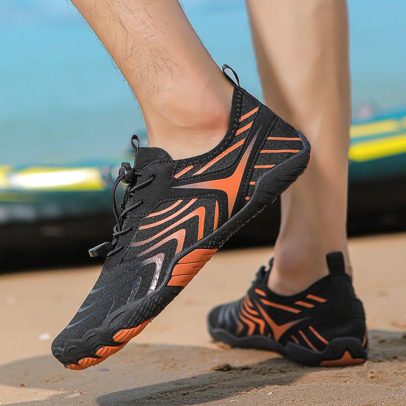 Pantofi de apă respirabili cu uscare rapidă: Pantofi Antiderapanți pentru Vad, Plajă și Fitness pentru Cupluri
