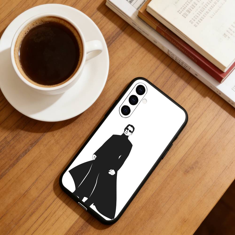 The Matrix Phone Case For Samsung Galaxy A73,A72,A71,A70,A53,A52,A51,Soft Silicone Black Cover