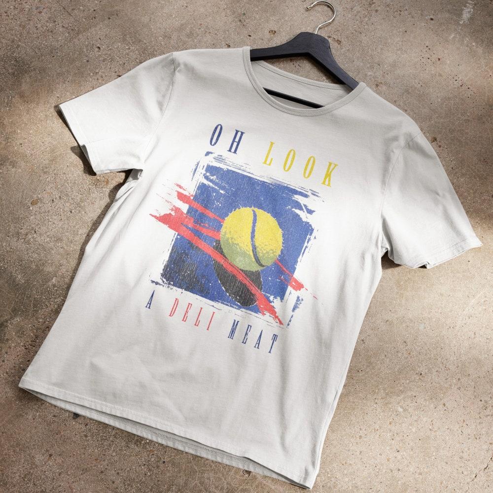 

Футболка 230GSM 100% хлопок Футболка Oh Look A Deli Meat US Open XS белый