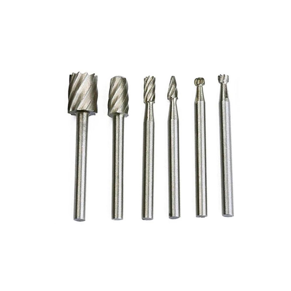 

1/8 (3mm) Хвостовик из быстрорежущей стали, фрезы для фрезерования по дереву, набор фрезерных напильников для самостоятельной резьбы по дереву