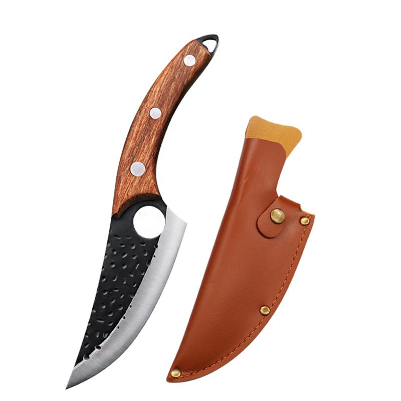 

5,5-дюймовый нож для мясника, кованый нож для обвалки, нож шеф-повара, кухонный нож из нержавеющей стали C