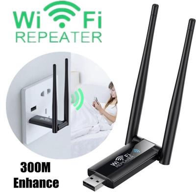 Nový přenosný USB bezdrátový opakovač WiFi signálový zesilovač 300M Wireless Routing Network Extender