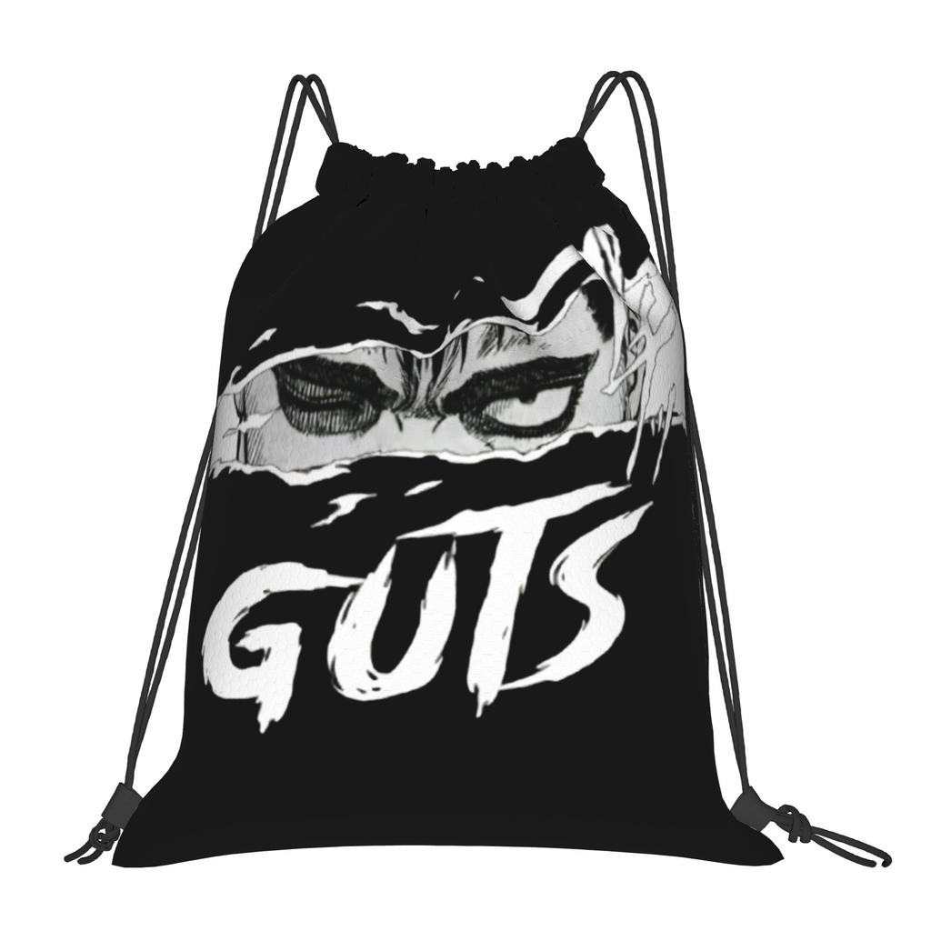 Custom B-Berserkes Drawstring Backpack Women Men Gym Sport Sackpack Foldable Supernatural Shopping Bag Sack