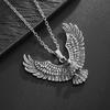 New Hot Selling Fashion Eagle Pendant Punk Necklace Retro Trendy Male Eagle Necklace