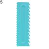 Fondant Spatulas Pastry Combs Cake Decorating Scraper Baking Mold Accessories