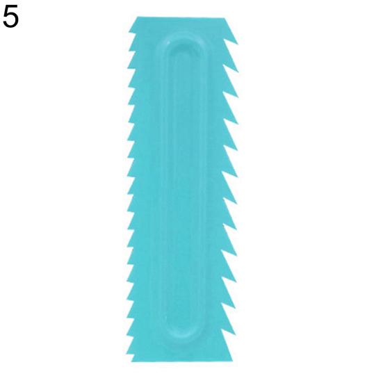 Fondant Spatulas Pastry Combs Cake Decorating Scraper Baking Mold Accessories