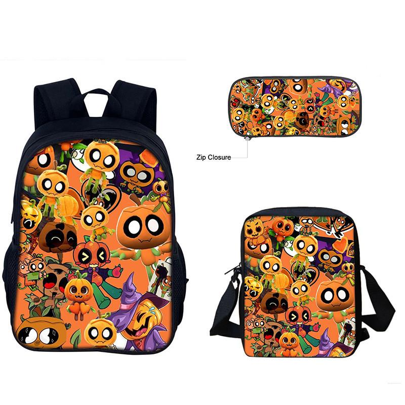 Dandys World Gourdy Childrens Backpack Pack With Cartoon Print And Waterresistant Material For Students