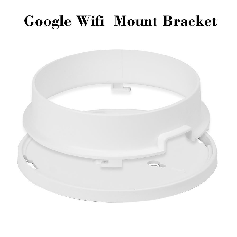 Supporto da parete per tavolo per Google Wifi Supporto di sicurezza Bianco
