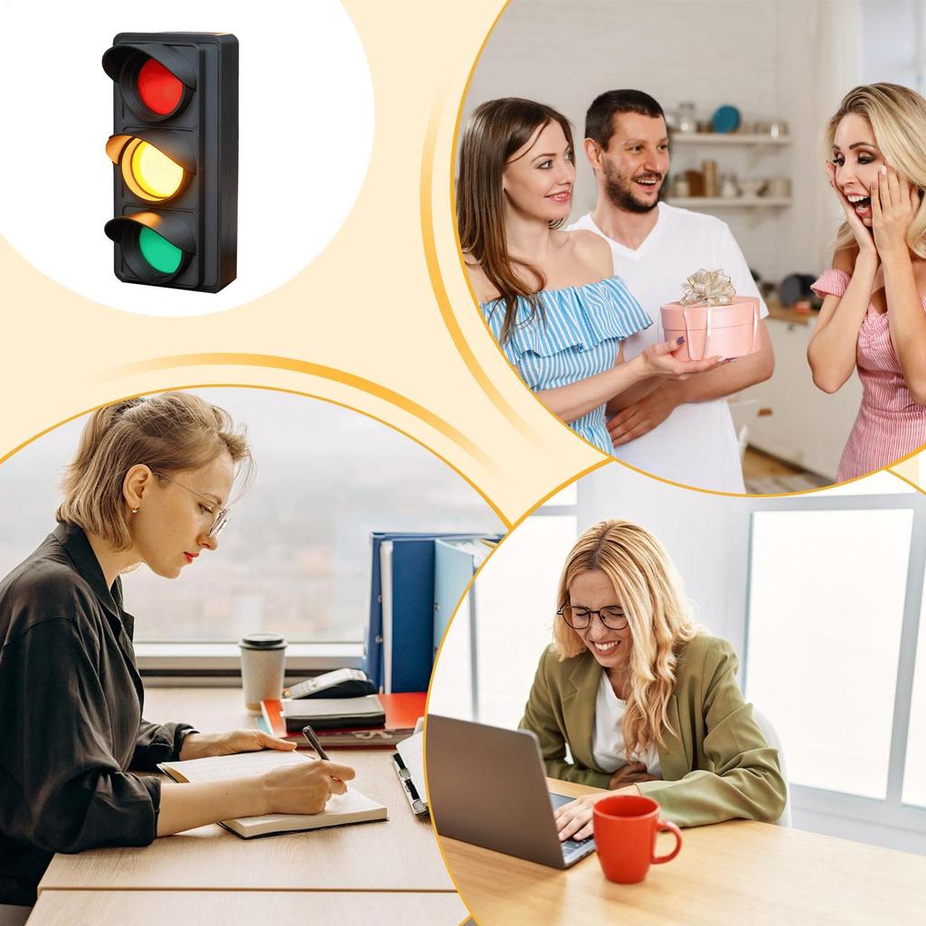 Focus & Collaboration Signal Light USB Powered Do Not Disturb Lamp  Visually Indicates Status for Office Desk, Calls Meetings