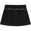 Anta Sports Simple Solid Color Lace Comfortable Breathable Casual Skirt Women skirts Basic-Black 162527216U-4