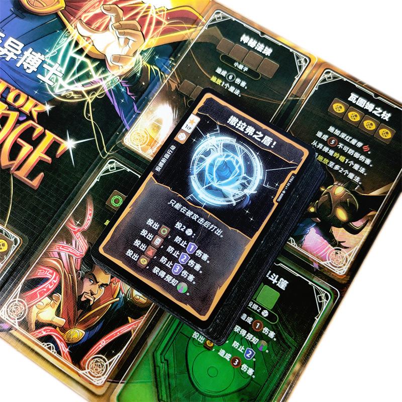 Marvel Held Avontuur Dobbelstenen & Kerstkaartspel Samenwerkingseditie