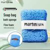 MartiniSPA Italian Foam-Rich Soap Bag & Bath Sponge
