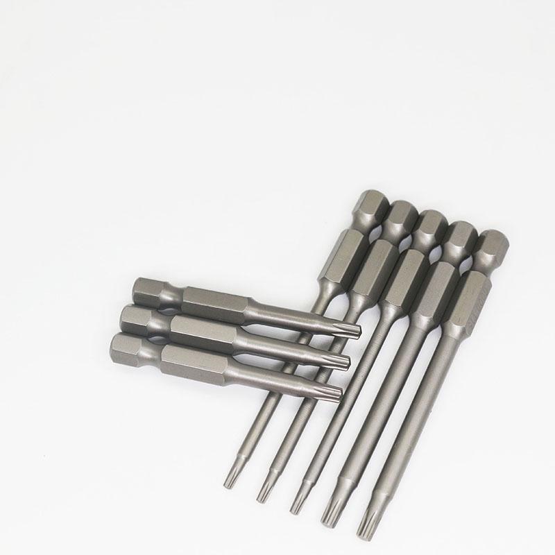 Premium Magnetic 1/4 Hex Star Screwdriver Bit Set - Sizes T5 to T40
