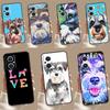 Lovely Dogs Schnauzer For OPPO Find X6 Pro X5 Lite X2 X3 Neo OPPO Reno 10 Pro 11 11F 4Z 5Z 8T 4 5 6 8 7 Lite Case