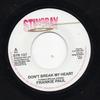 7inch Record FRANKIE PAUL  Dont Break My Heart STR137 Stingray Record 2005 UK Reggae Ska  Dub Used