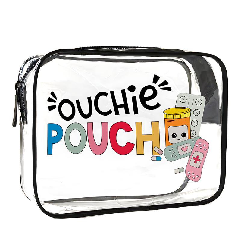 Clear PVC Cosmetic Storage Pouch