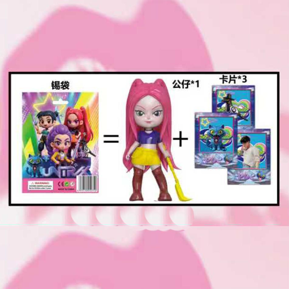 K-Pop Dämonenjäger Blind Box Teufel Saja Sammle Anime Figur Kinder Party Cosplay Gaming Cartoon Huntrix Dekorative Weihnachtsgeschenk