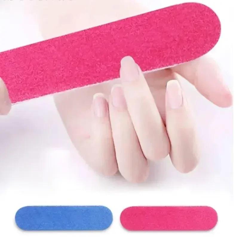 10Pc Nail Art Shine Polished Buffer Sanding Manicure Tools Polishing Block Color Random Nail Art Tools Sponge Nail Art