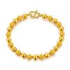 Vietnamese Gold-Plated Frosted Bead Bracelet for Women