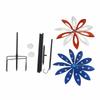 Metal Wind Outdoor Use Garden Ornament Decor Calming Motion for Balcony