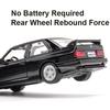 1/36 BMW M3 1987 Slitinové Hračky Model Auta Kovové Odlitky Hračky Vozidla Autentický Vynikající Interiér Natahovací 2 Otevírací Dveře Dětský Dárek