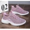 Spring New Travel Shoes Running Shoes Women's Flying Woven Breathable Sports Fitness Lightweight Casual Shoes