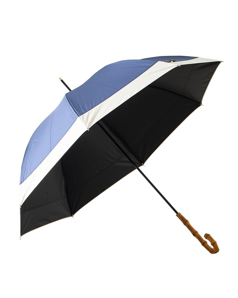 Mukii Umbrella Parasol with Light Blocking Rate 99.9% (Navy)