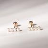 JEWNEL 14K 4-tier Pearl Piercing Earrings