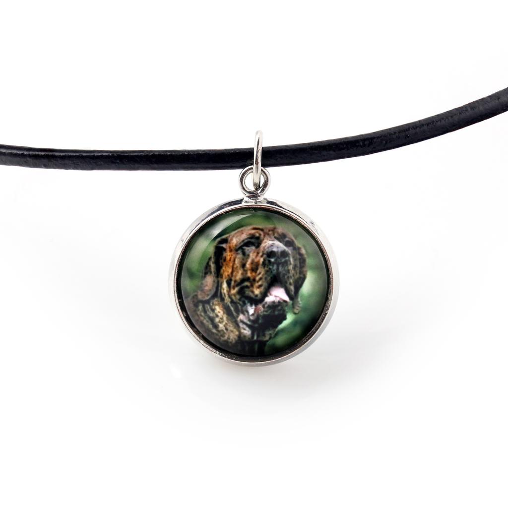 Fila Brasileiro – A set of jewelry with your photo, handmade set | Art-Dog