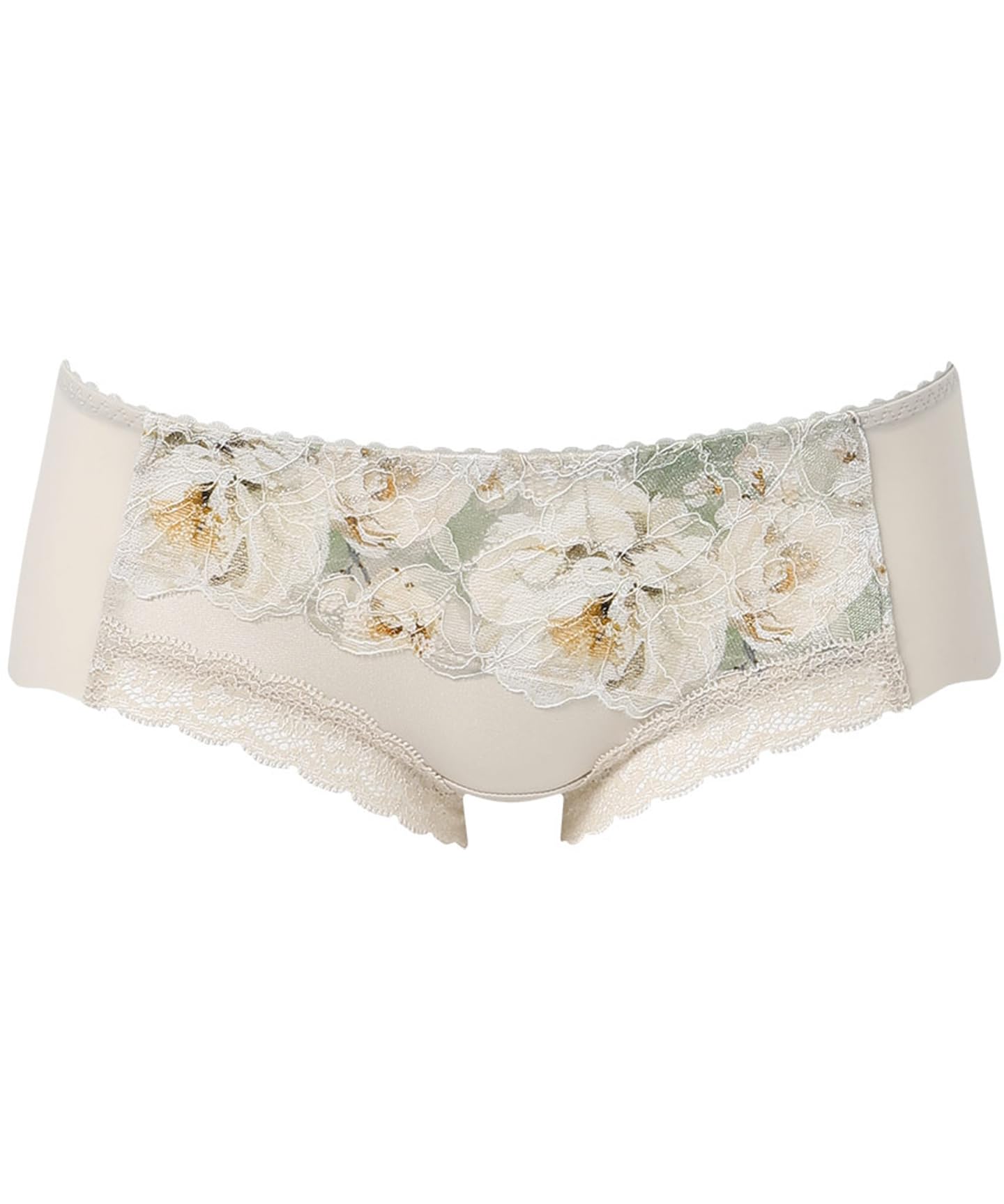 

Wacoal Shorts Pair with back show through PXB611 BE L Boy-Length [SUHADA ONE] BXB411, Low-rise hem, won t outerwear,