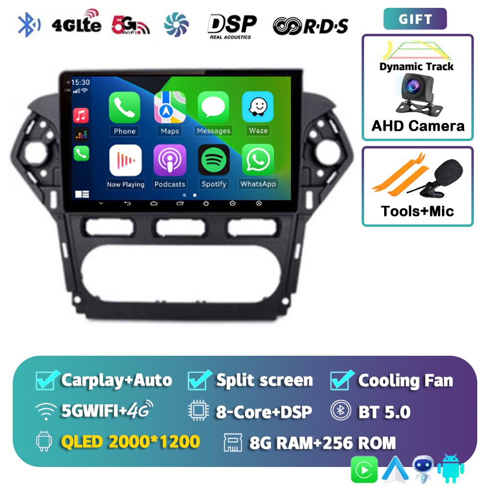 Android 14 Carplay For Ford Mondeo 4 2010 2011 2012 213 2014 Car Radio Multimedia Video Player Navigation Stereo GPS 2din Audio
