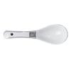 Gold-Rimmed Ceramic Soup Teaspoon - Versatile for Stirring, Eating, and Serving