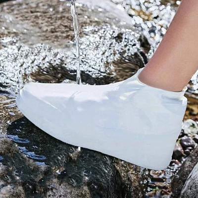 Reusable Non-slip Rain Boots Waterproof Shoes Covers Rubber Rain Boot Covers for Outdoor Use Gear Household Merchandises Home
