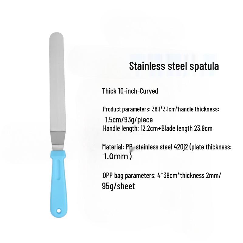 Wheat Straw Spatula & Cake Scraper Set
