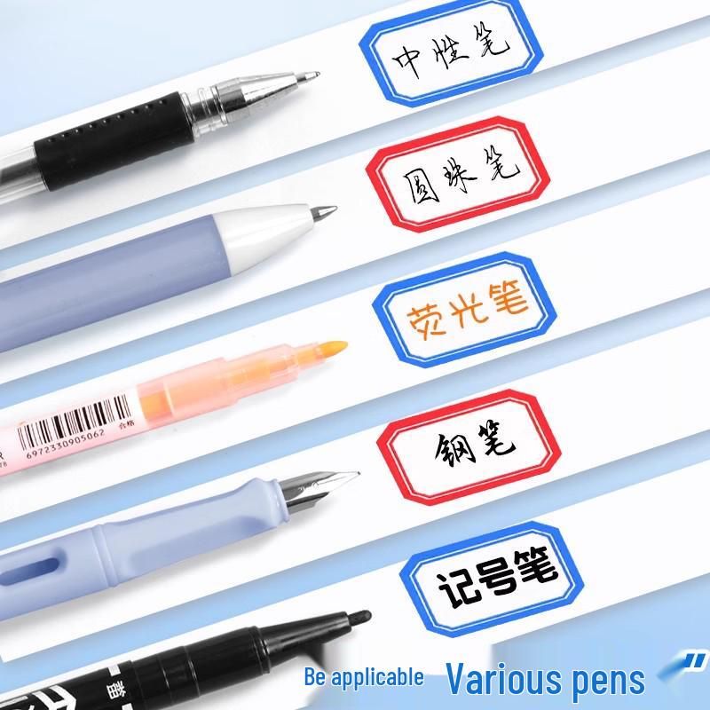 Waterproof Self-Adhesive Label Stickers for Notes, Handwritten Names, and Price Tags