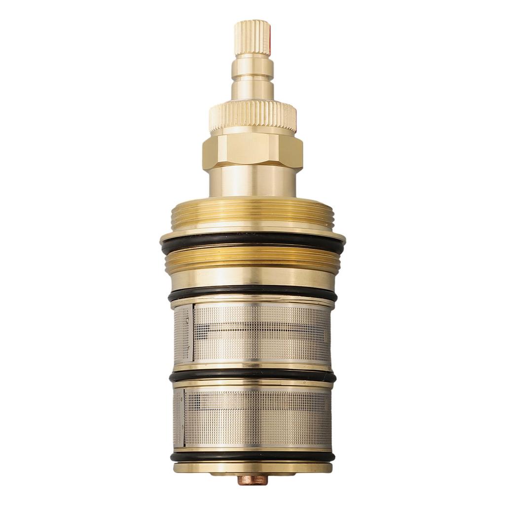 Plumbing Home Improvement Faucet Valve Thermostatic Spool Brass Brass Replacement Easy Installation High-quality