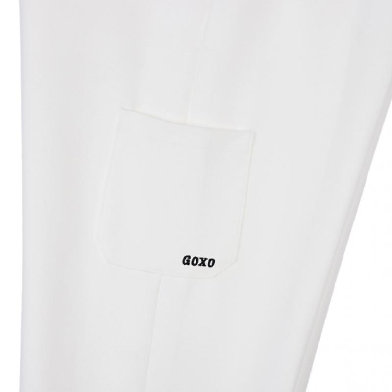 Goxo Jogger Pants White Hooksl Heart