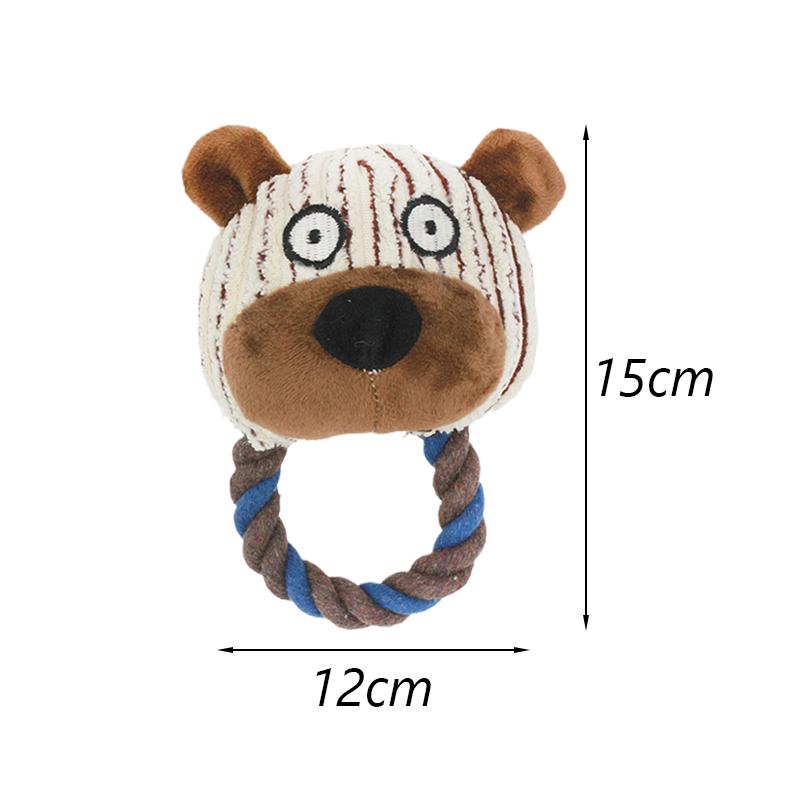 Dyr Form Kjæledyr Hund Kosedyr for Små Hunder Plysj Knirkende Valp Katt Tygeleke Yorkshire Terrier mascotas perros accesorios