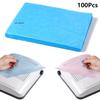 100 Stück Nagelsauger Filterpapier Staubdicht Maniküre Maschine Reinigungszubehör Austauschbarer Staubauffänger für Nagelstudio