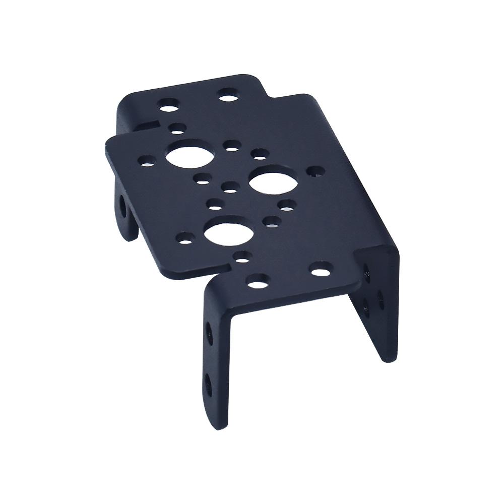 

LIZAO 2 DOF Short Pan Tilt Servo Bracket Sensor Mount Kit Compatible with MG995 MG996R MG945 MG946R Robot