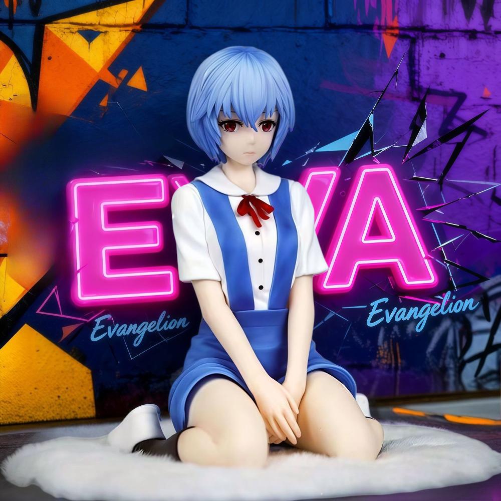 14cm/5.51in Anime Neon Genesis Evangelion Figure Ayanami Rei Action Figures Pvc Statue Collection Model Toys Gifts