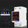 X Over And Under Voltage Protector Closed By Default AC220V Current Motor Control Protection Unit Self Restorable