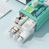 Stationery Comestics Box Jewelry Container Desktop Storage Drawer Desktop Organizer Storage Cabinet