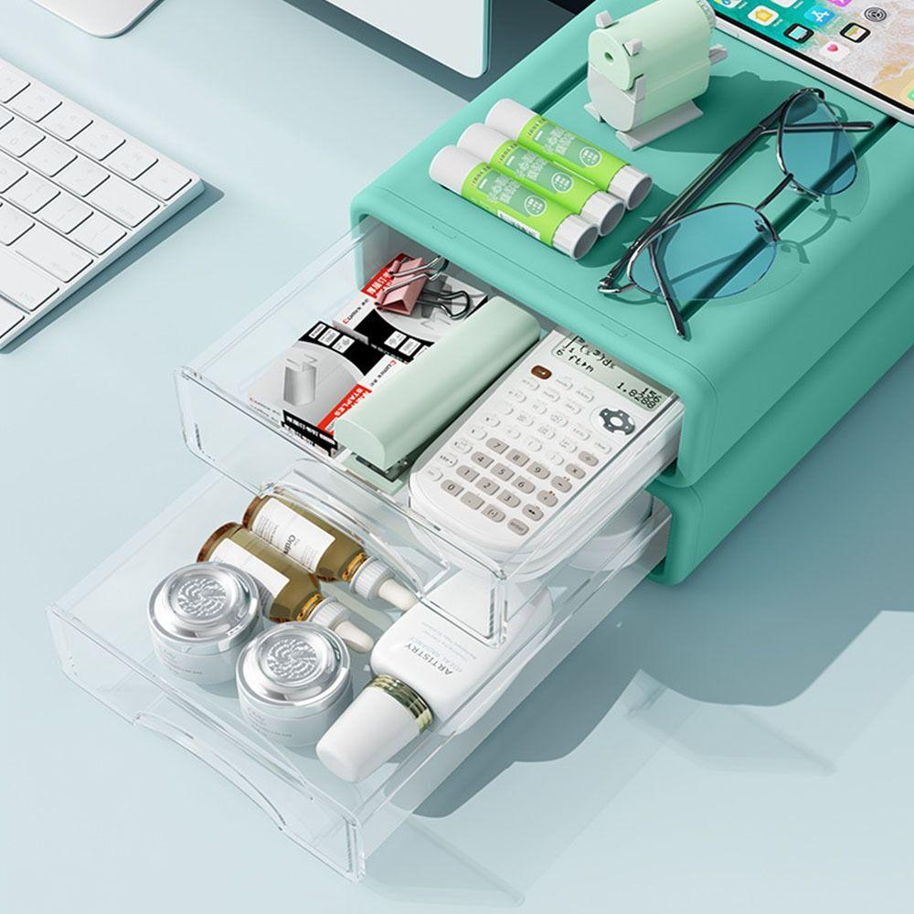 Stationery Comestics Box Jewelry Container Desktop Storage Drawer Desktop Organizer Storage Cabinet