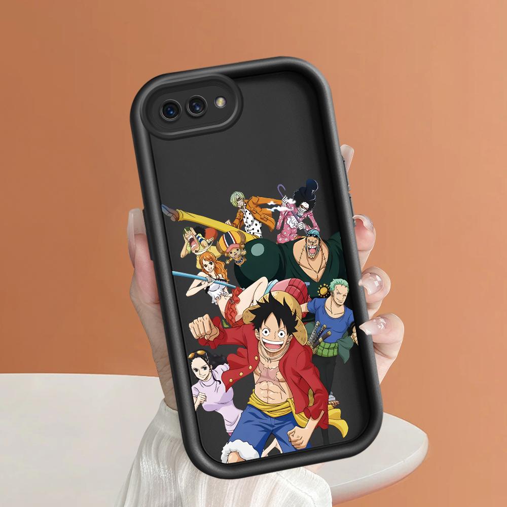 Miękki silikonowy kwadratowy wzór drabiny z kreskówkowym wzorem, pełna ochrona aparatu, odporna na wstrząsy obudowa do OPPO Reno Realme OnePlus