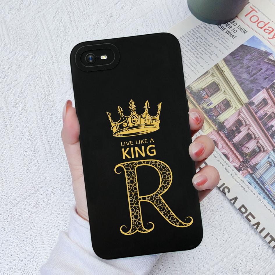 For OPPO Realme C35 C33 C25 C30S C21 C25Y C11 12 15 17 Phone Case Luxury Protective Liquid Silicone Letters Couple Case For Realme Funda Coque Bumper